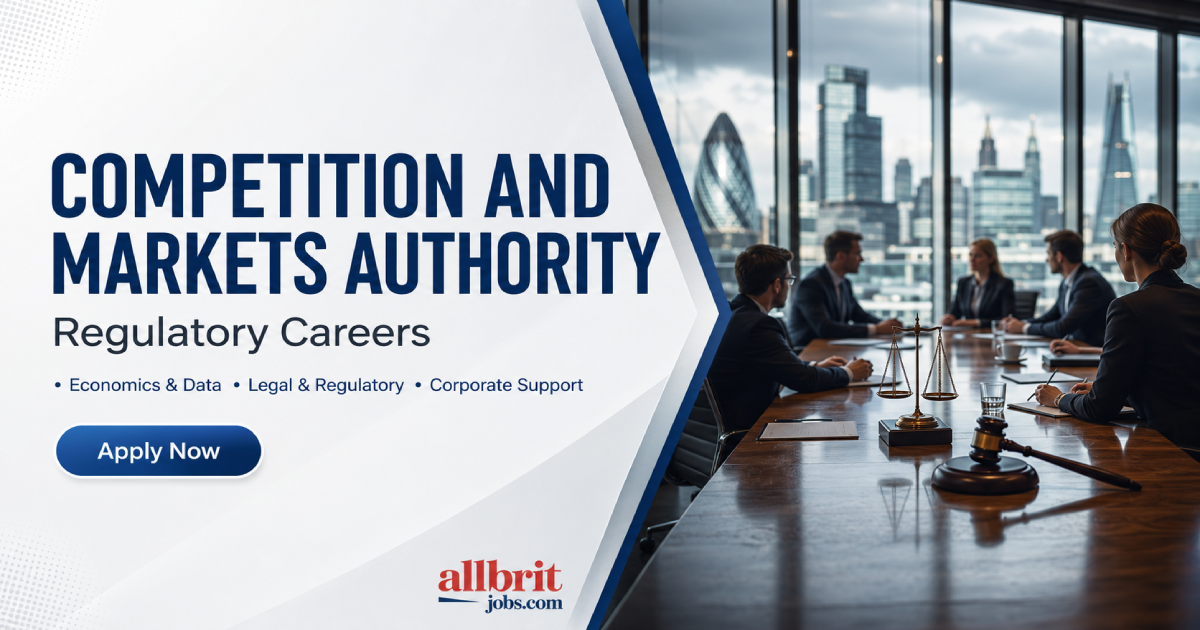 Competition and Markets Authority Jobs